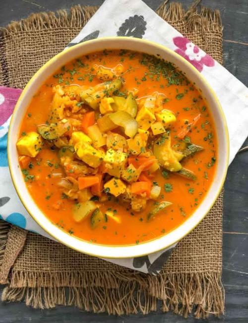 ミックス野菜カレー mixed vegetable curry